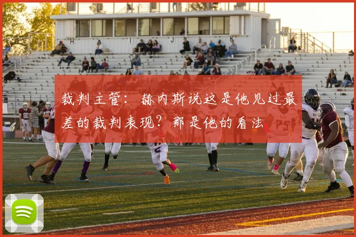 裁判主管：赫内斯说这是他见过最差的裁判表现？那是他的看法